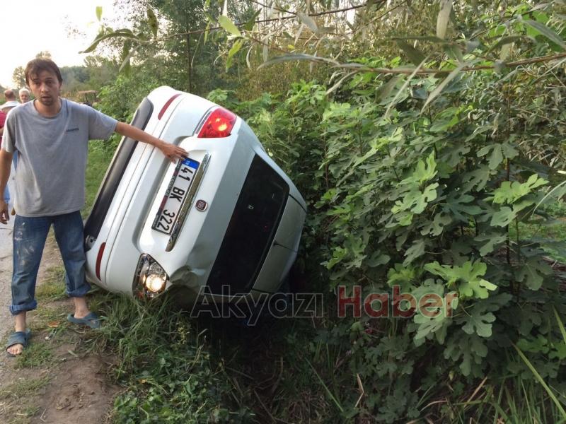 Batakköy Civitler Yolunda Kaza
