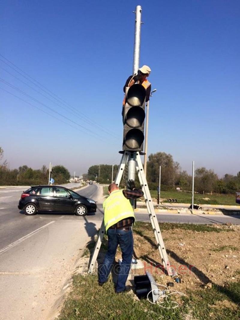  Batakköy Kavşağı Sinyalizasyon Çalışmalarında Sona Doğru