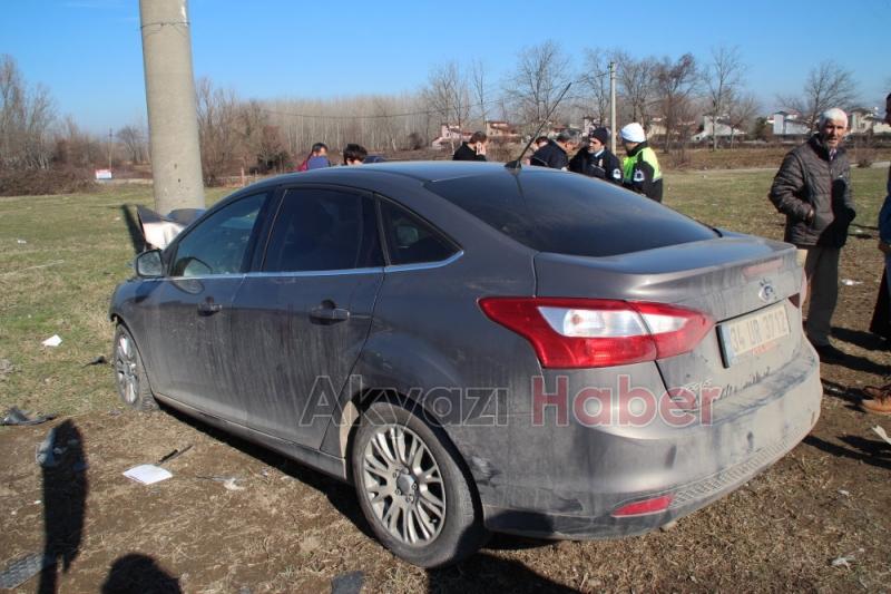 Batakköy Kavşağı Trafik Kazası 5 Yaralı