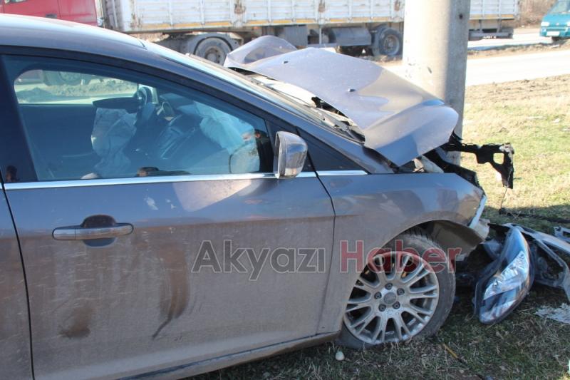 Batakköy Kavşağı Trafik Kazası 5 Yaralı