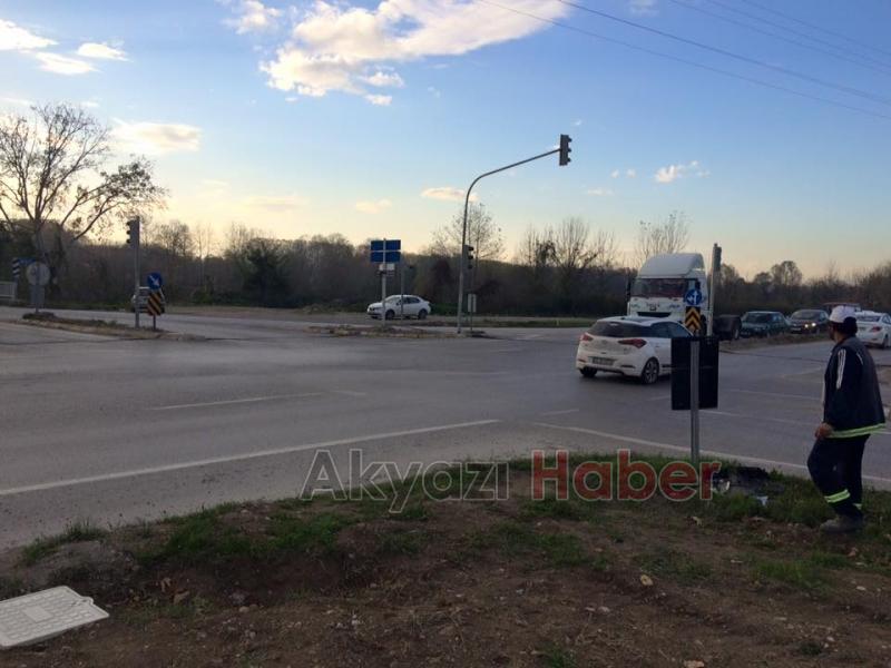  Batakköy Kavşağında Sinyalizasyon Çalışması Tamamlandı