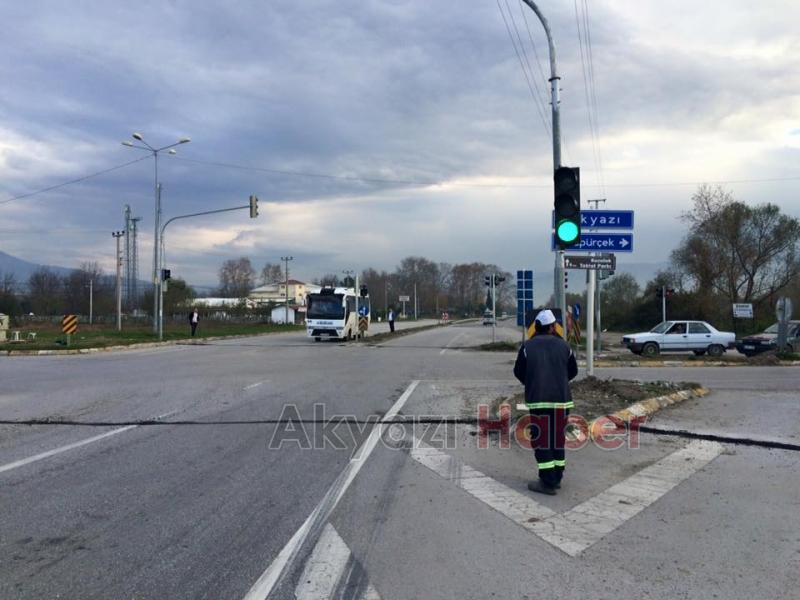  Batakköy Kavşağında Sinyalizasyon Çalışması Tamamlandı