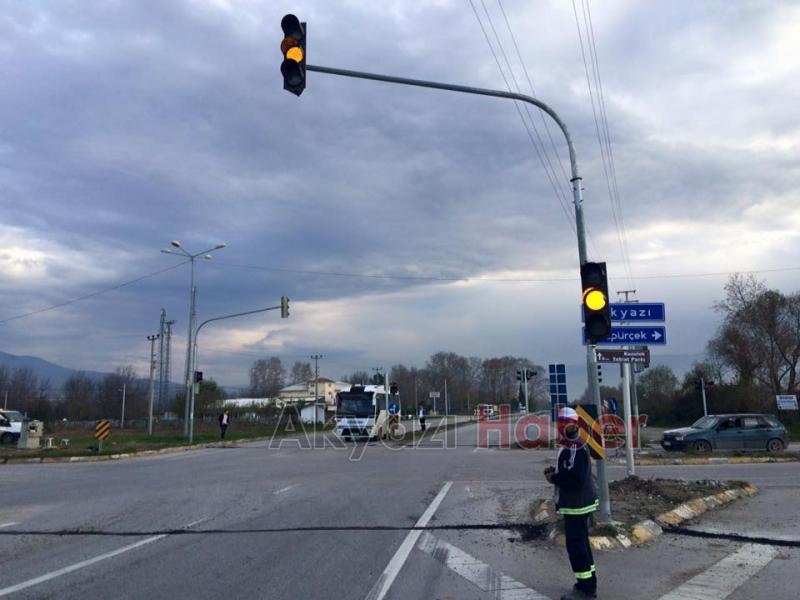  Batakköy Kavşağında Sinyalizasyon Çalışması Tamamlandı