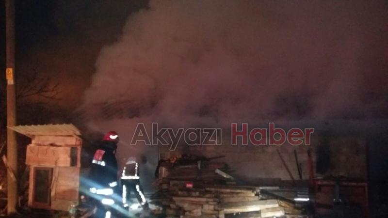 Batakköy Mahallesi’nde Yangın