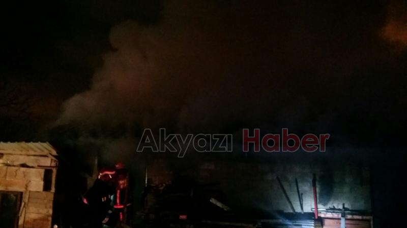 Batakköy Mahallesi’nde Yangın