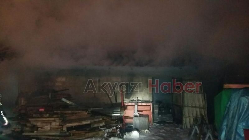 Batakköy Mahallesi’nde Yangın