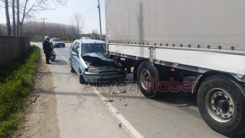 Batakköy yolunda korku dolu anlar