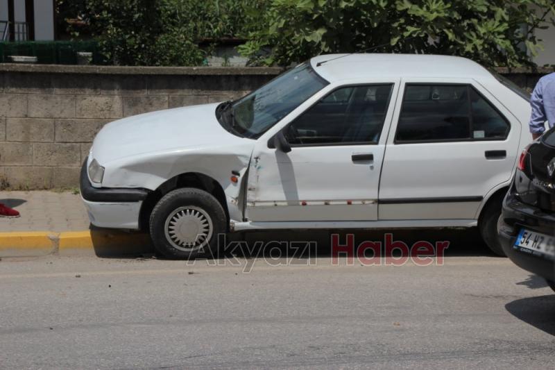 Batakköy Yolunda Zincirleme Kaza