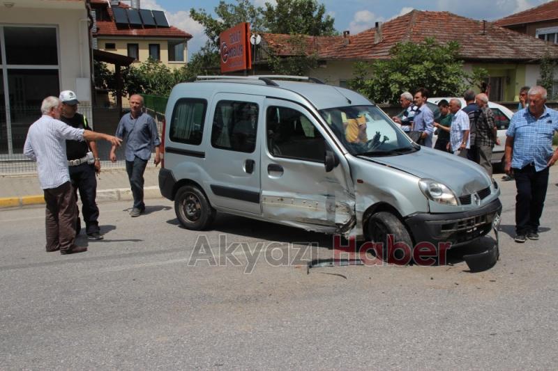 Batakköy Yolunda Zincirleme Kaza