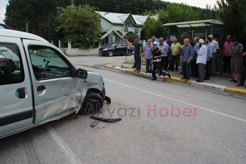 Batakköy Yolunda Zincirleme Kaza