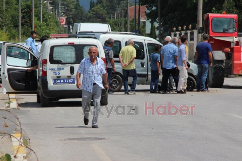 Batakköy Yolunda Zincirleme Kaza