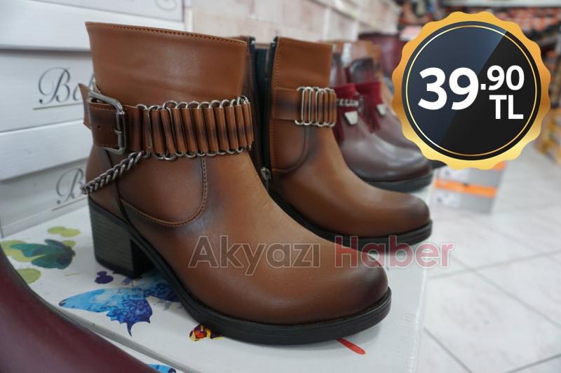 Bay, Bayan, Çocuk Botlarda İndirim Rüzgârı 