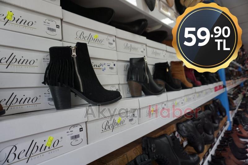 Bay, Bayan, Çocuk Botlarda İndirim Rüzgârı 