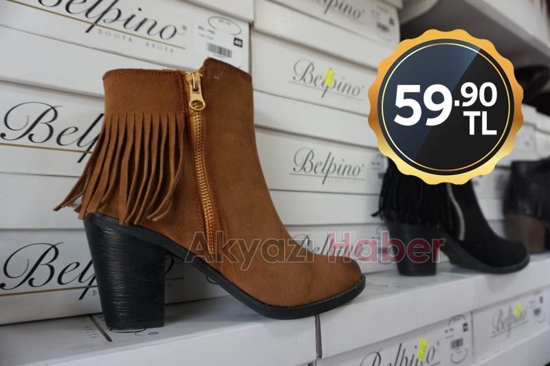 Bay, Bayan, Çocuk Botlarda İndirim Rüzgârı 