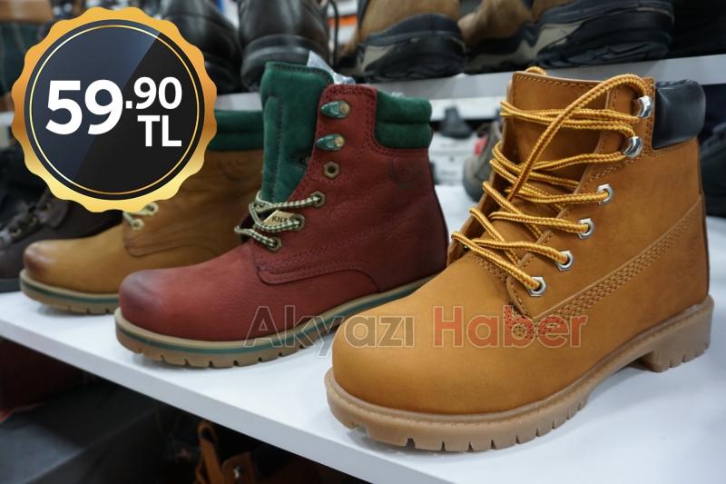 Bay, Bayan, Çocuk Botlarda İndirim Rüzgârı 