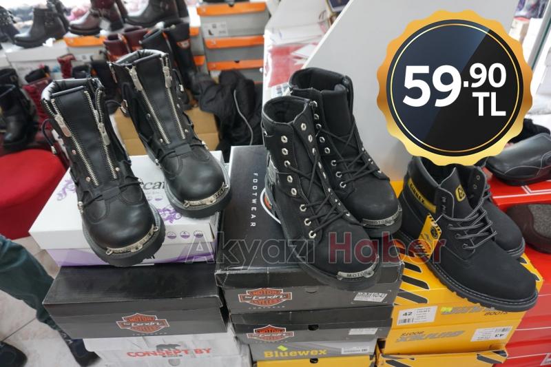 Bay, Bayan, Çocuk Botlarda İndirim Rüzgârı 