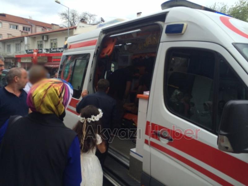 Baygınlık Geçiren Genç Kız Hastaneye Kaldırıldı