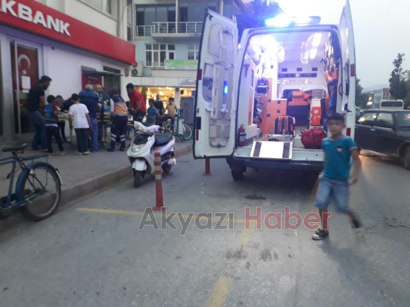 Baygınlık Geçiren Kadın Hastaneye Kaldırıldı