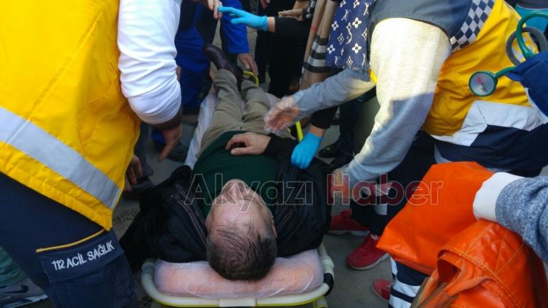 Baygınlık Geçiren Yaşlı Adam Hastaneye Kaldırıldı