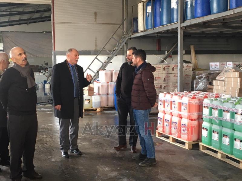 Bayraktar Fabrika Ziyaretlerine Devam Ediyor