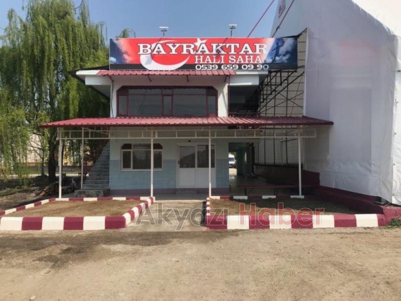 Bayraktar Halı Saha Yenilenen Yüzüyle Hizmetinizde