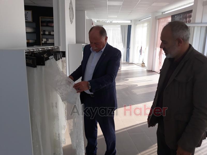 BAYRAKTAR  YENİ AÇILAN İŞYERİNİ ZİYARET ETTİ