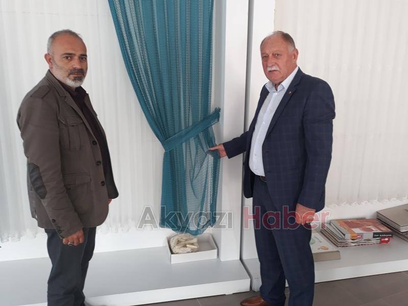 BAYRAKTAR  YENİ AÇILAN İŞYERİNİ ZİYARET ETTİ