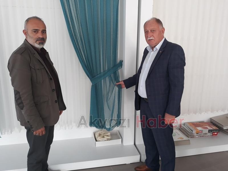 BAYRAKTAR  YENİ AÇILAN İŞYERİNİ ZİYARET ETTİ