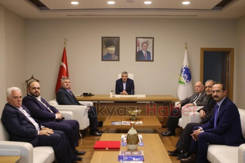 BAYRAKTARDAN ZEKİ TOÇOĞLUNA VEDA ZİYARETİ