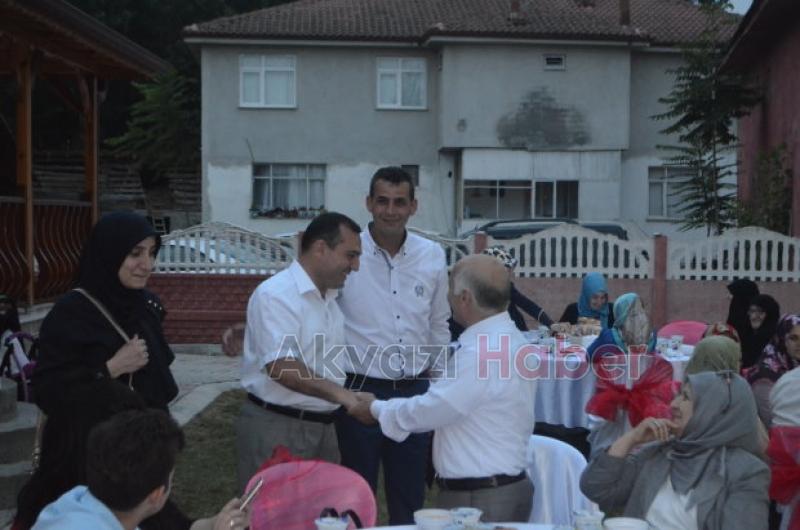 BAYRAKTAR’IN İFTARINA 500 KİŞİ KATILDI