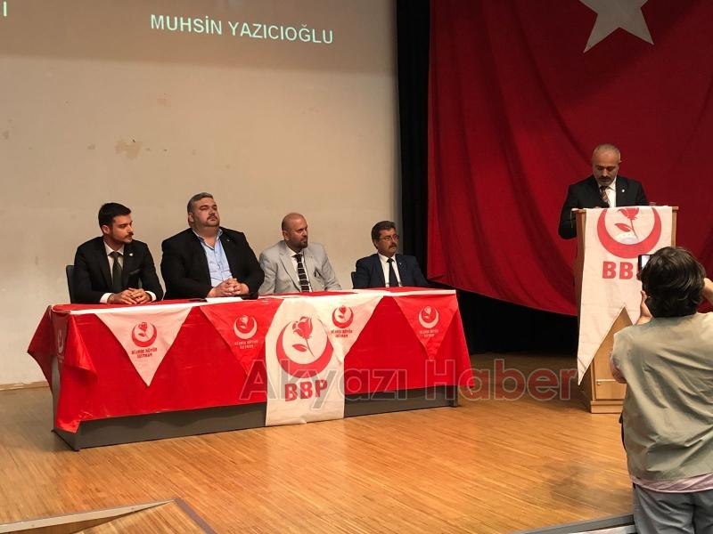 BBP AKYAZI İLÇE BAŞKANI DEĞİŞTİ