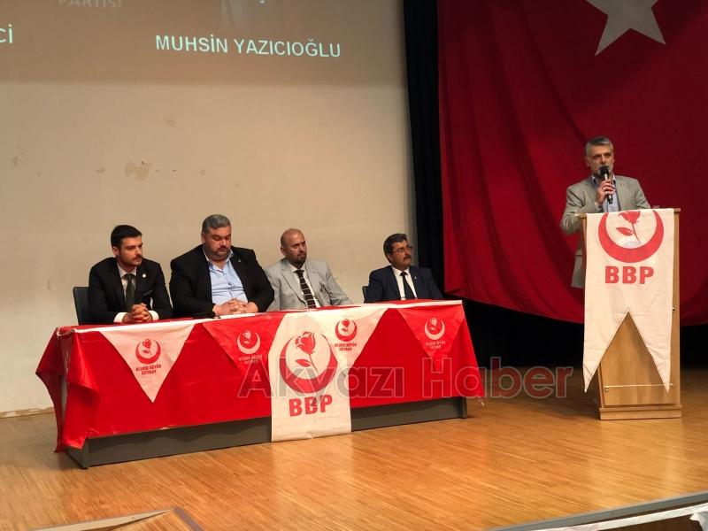 BBP AKYAZI İLÇE BAŞKANI DEĞİŞTİ