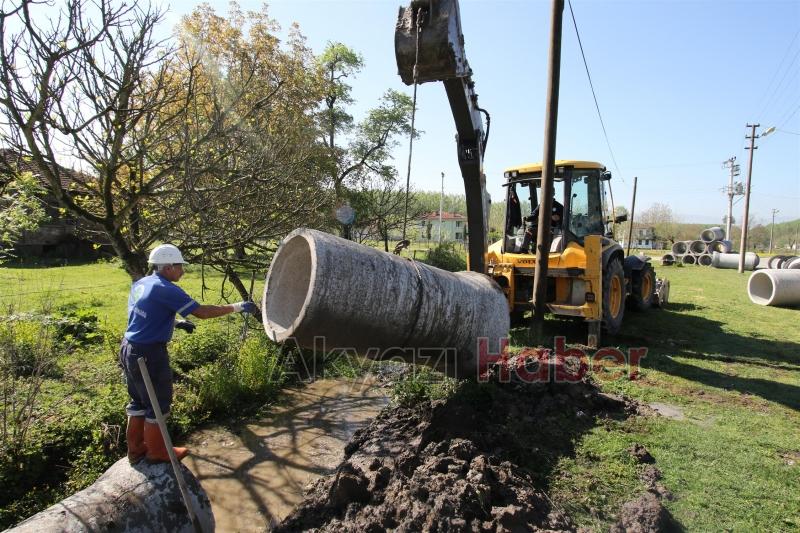Bedil Tahirbey Ve Osmanbey Mahallelerinde Kapsamlı Büz Döşeme Çalışması
