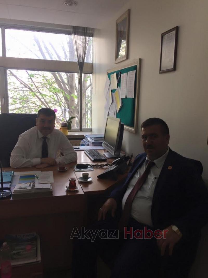 Bekir Durmuş Ankara da Kurum Müdürlerini  Ziyaret Etti