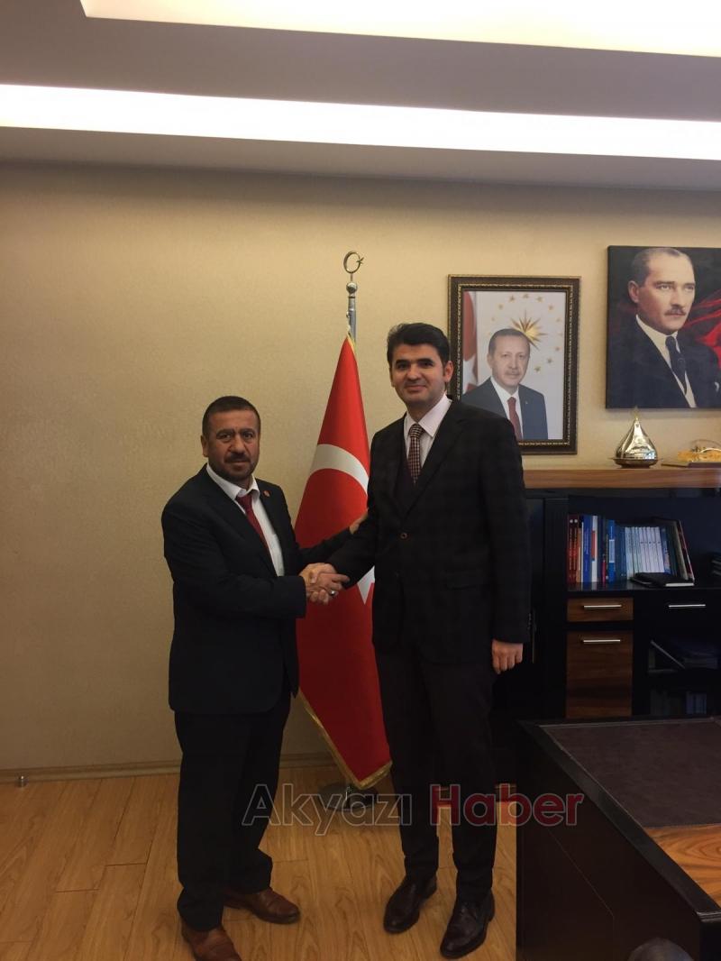 Bekir Durmuştan Ömer Kalaylıya ziyaret