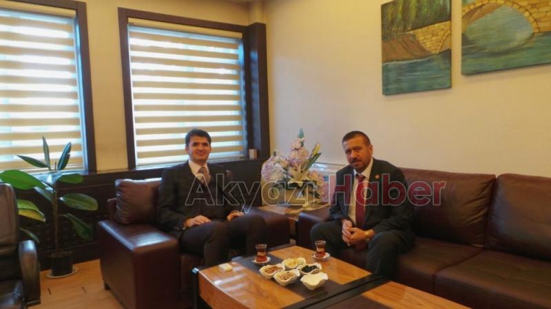 Bekir Durmuştan Ömer Kalaylıya ziyaret