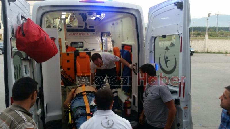 Beldibinde Traktör Kazası