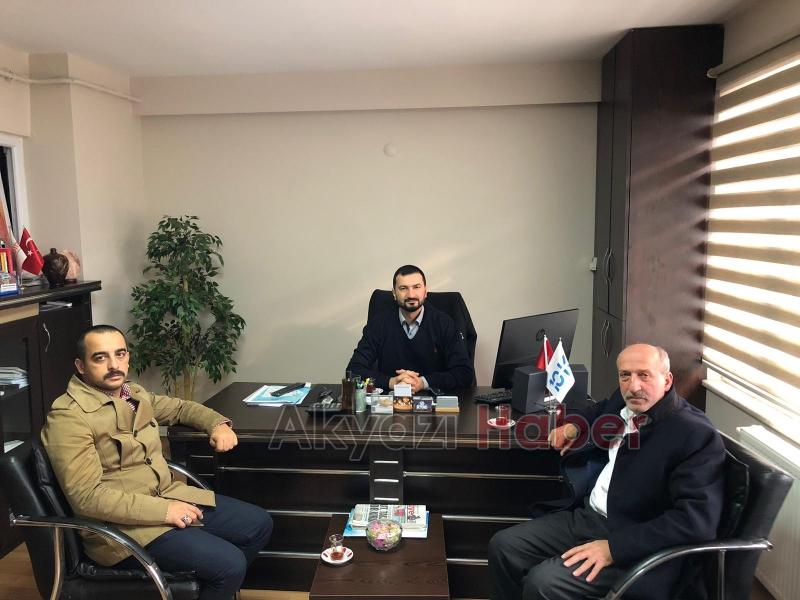 Belediye Başkan aday adayı Feyzi Boradan Akyazı habere ziyaret