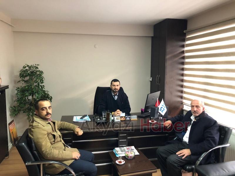 Belediye Başkan aday adayı Feyzi Boradan Akyazı habere ziyaret