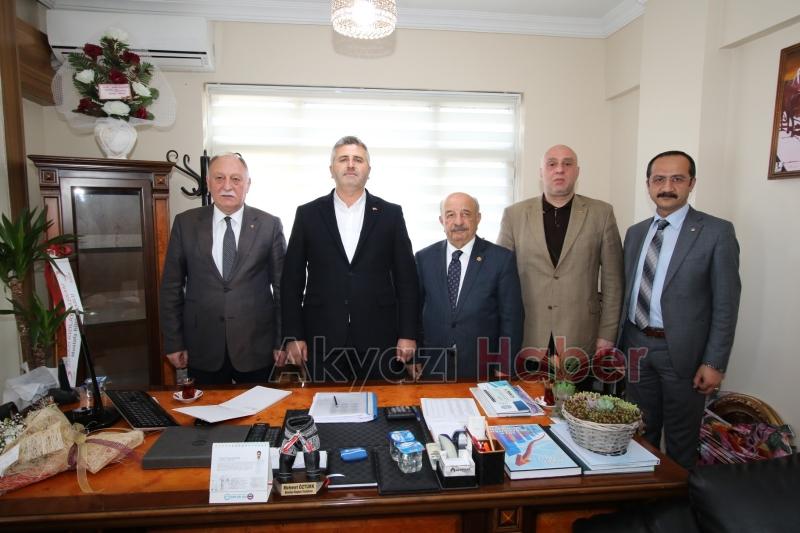 BELEDİYE BAŞKANI SOYKANA ZİYARET