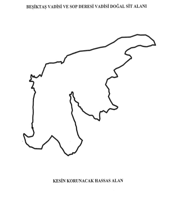 Beşiktaş Vadisi ve Sop Deresi Vadisi için yeni gelişme
