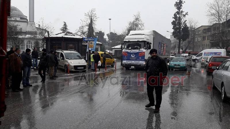 Beşir Derneğinin Yardım Tırları Halep İçin Yola Çıktı