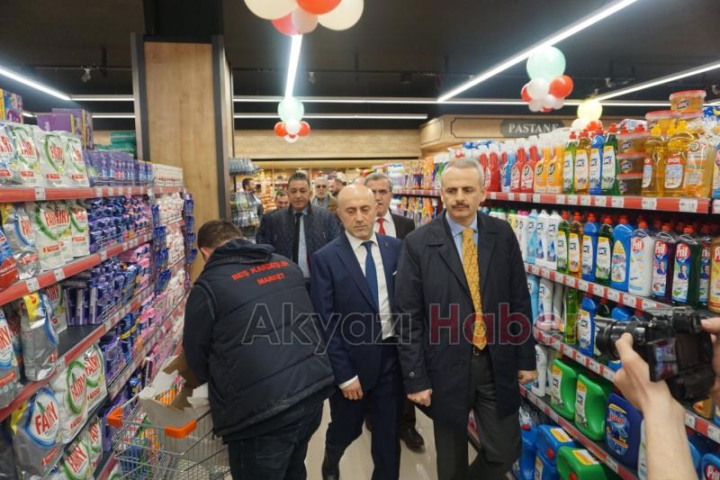 Beşkardeşler Market Törenle Açıldı