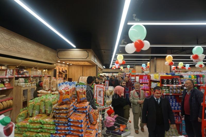 Beşkardeşler Market Törenle Açıldı
