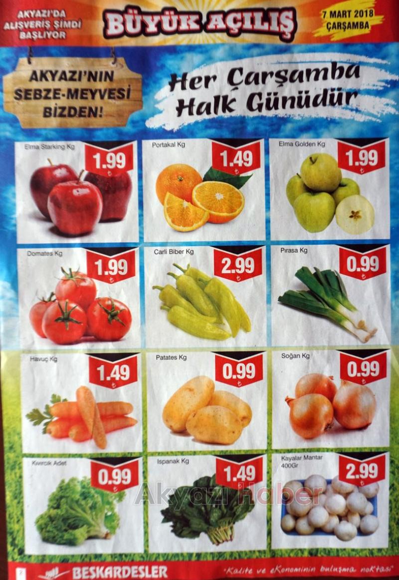 Beşkardeşler Yeni Marketi Açılıyor