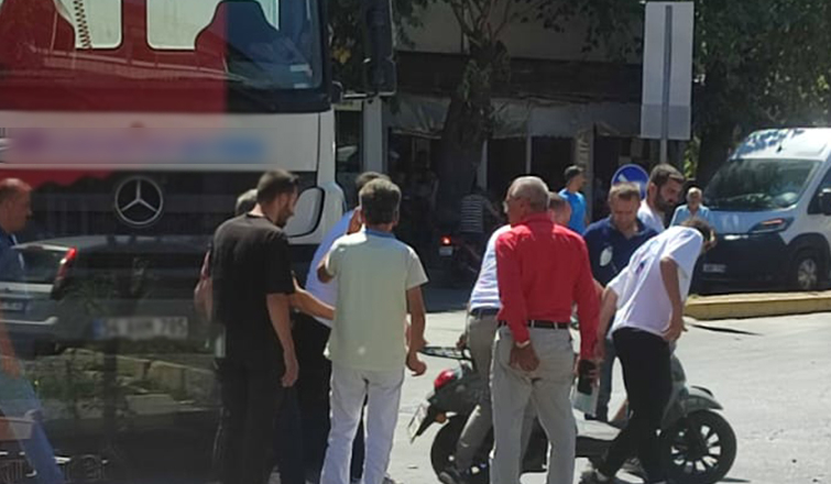 beton mikserinin altında eziliyordu