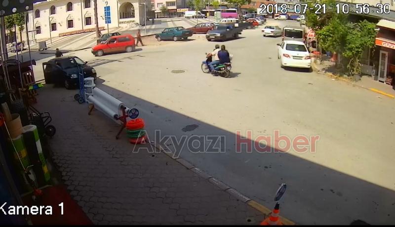 BIÇAKLI SALDIRAN GÜVENLİK KAMERASINA YANSIDI