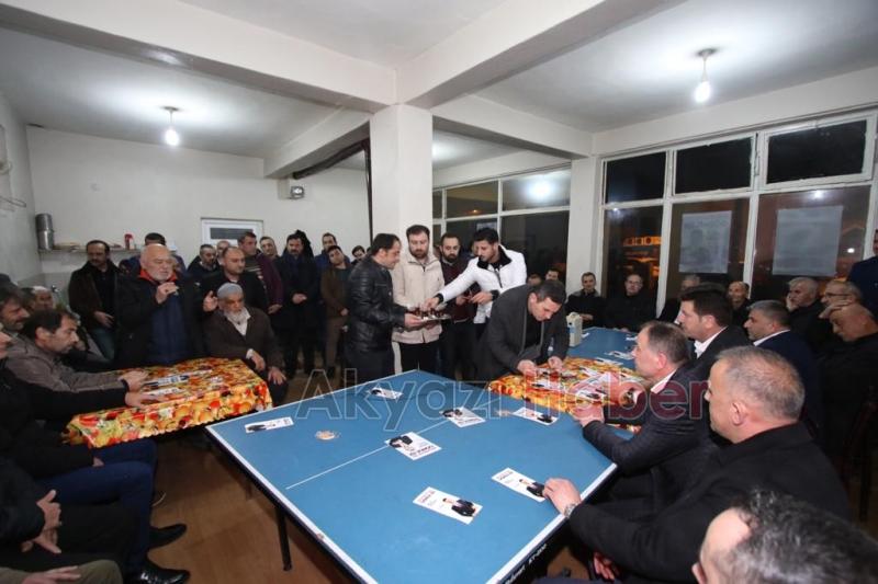 Bilal Soykan İlçeyi karış karış geziyor