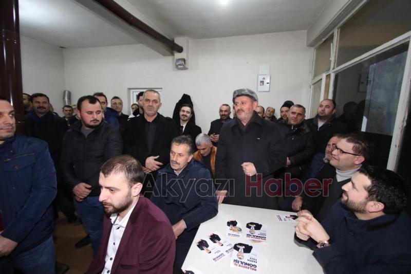 Bilal Soykan İlçeyi karış karış geziyor