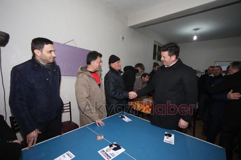 Bilal Soykan İlçeyi karış karış geziyor